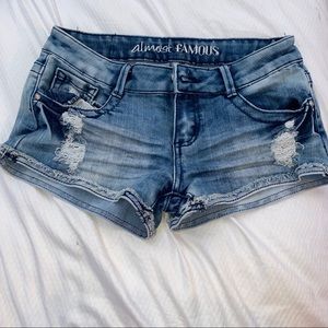 almost famous brand jean shorts